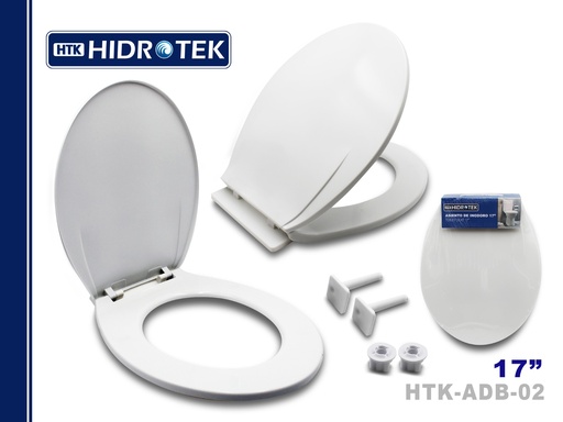 [HTK-ADB-02] ASIENTO DE INODORO 17"